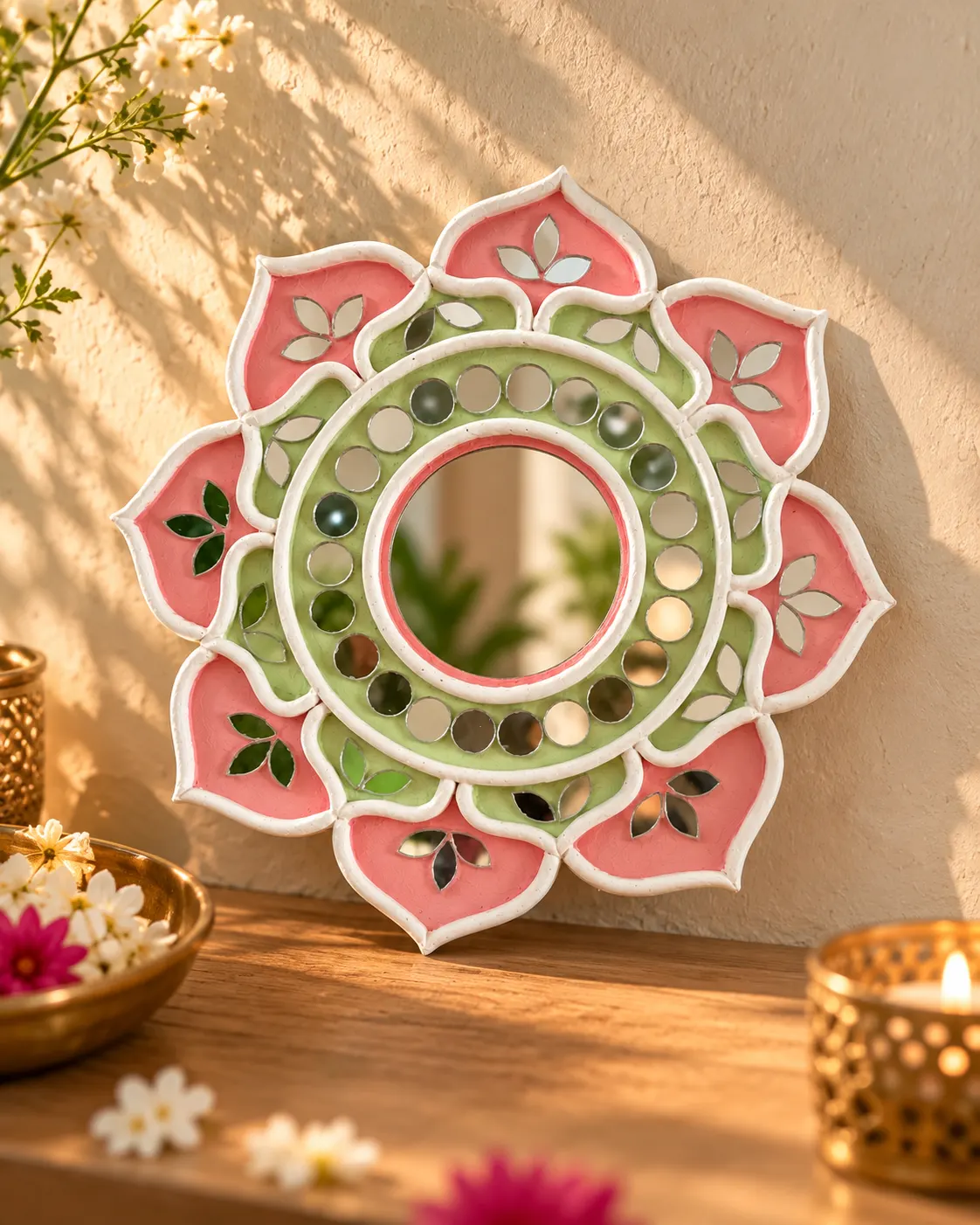 Mogra Mint Pink
