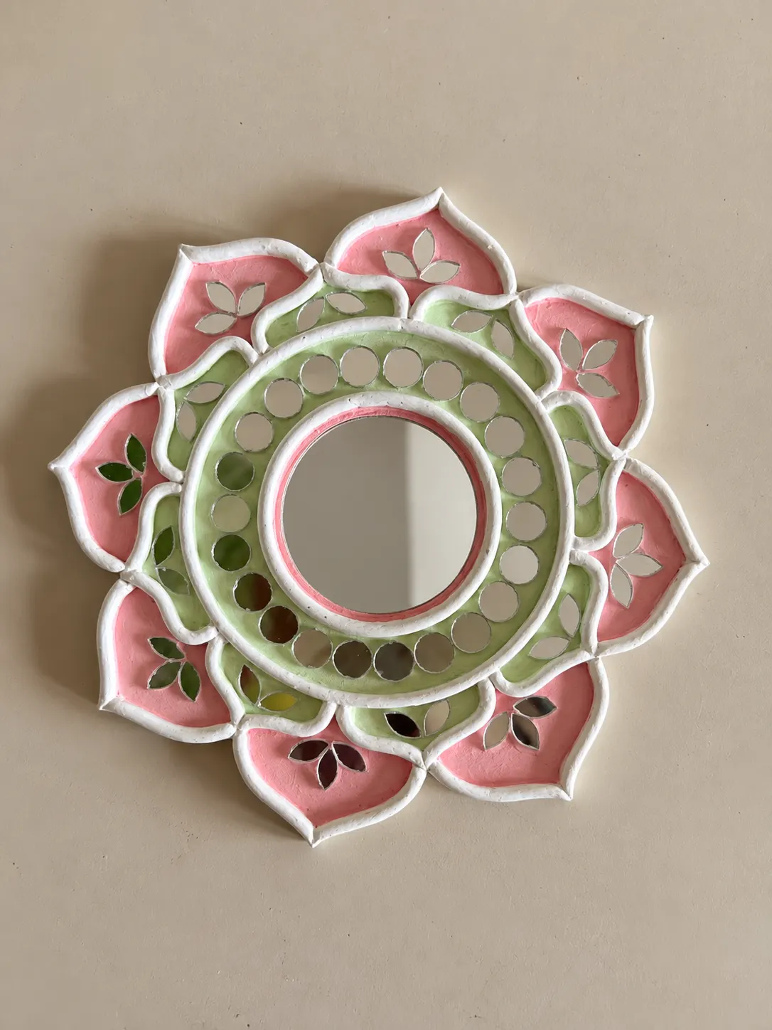 Mogra Mint Pink, view 2